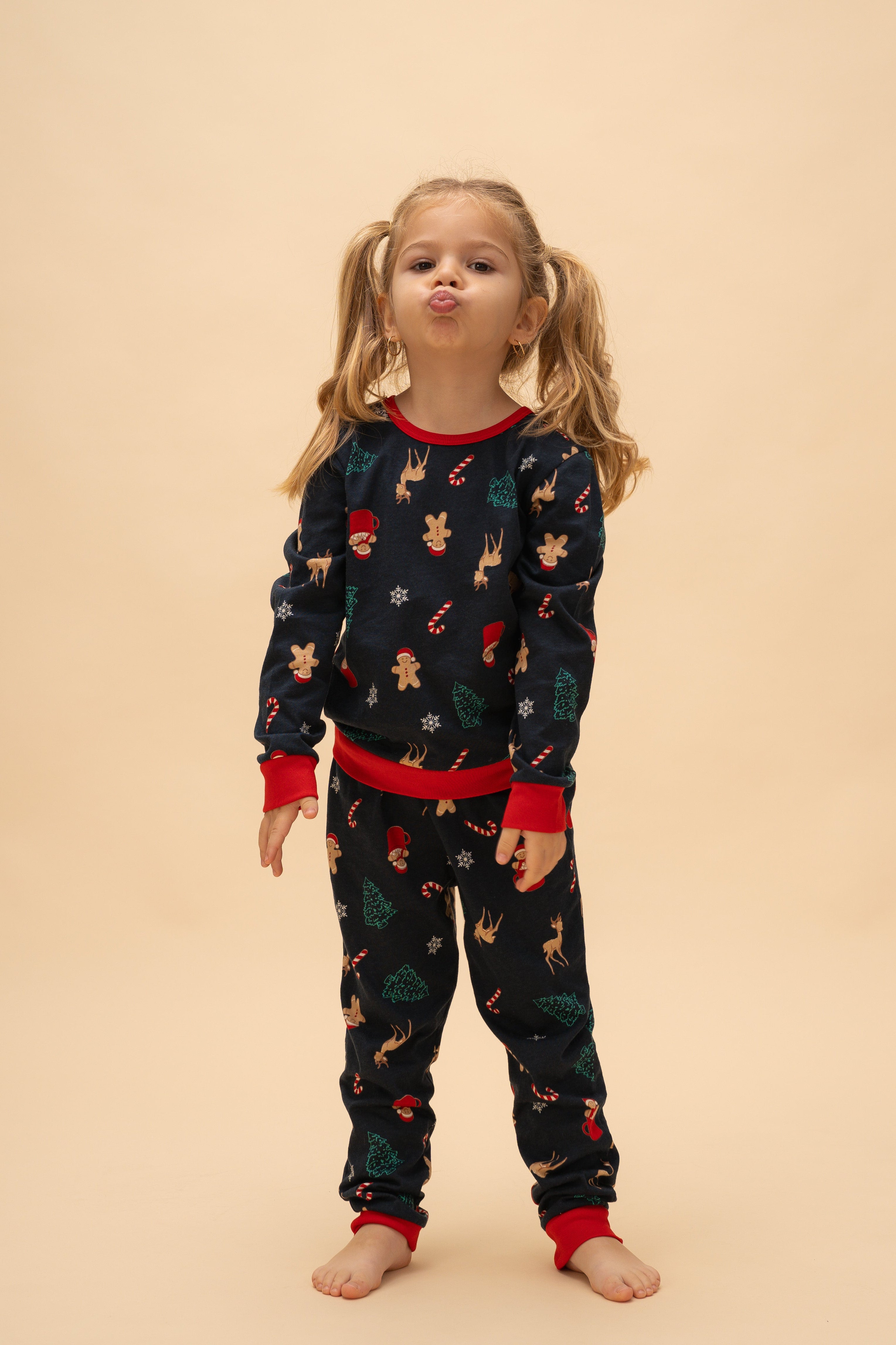 Pijama fete din bumbac „Jolly Dreams”