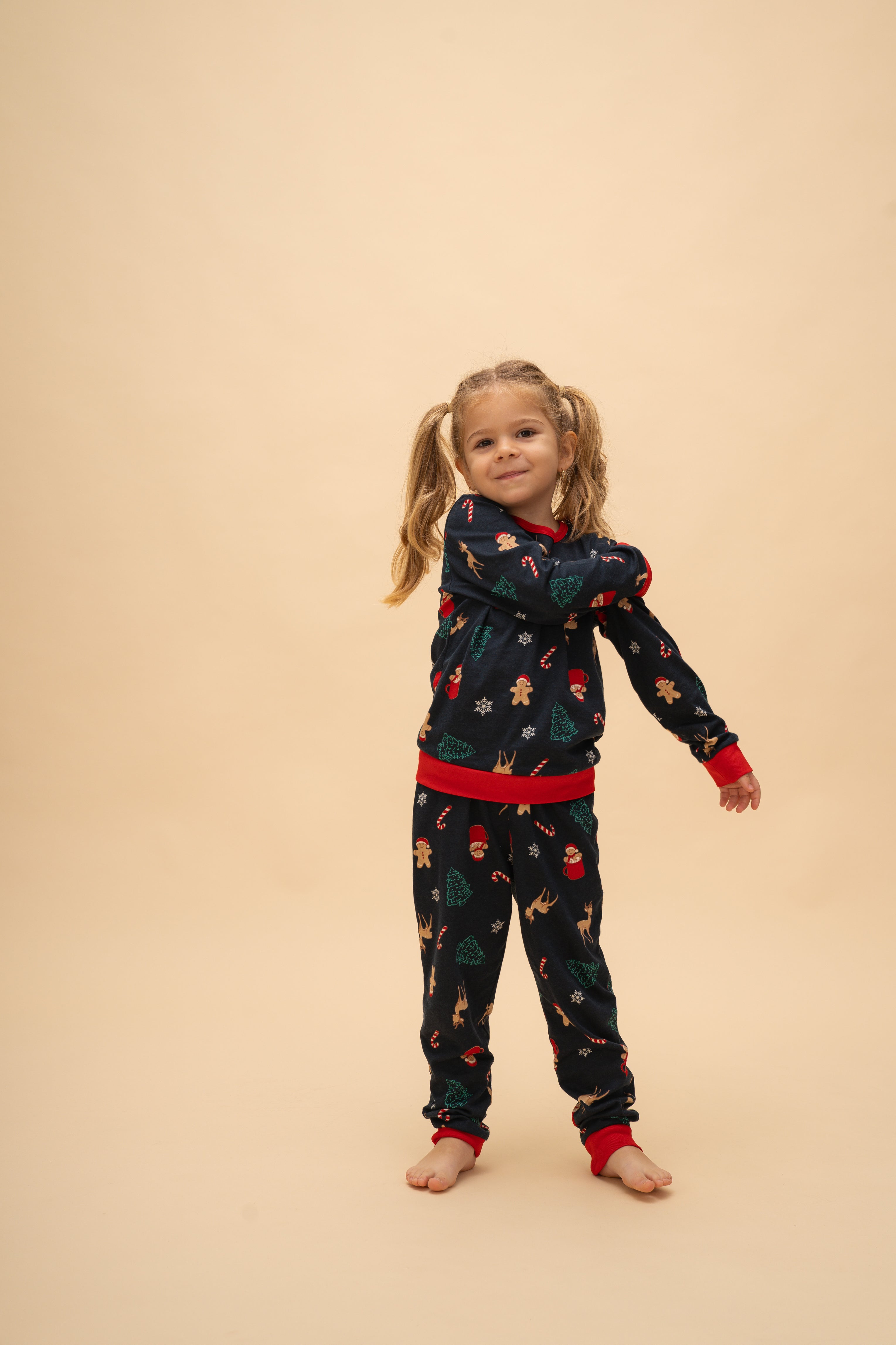 Pijama fete din bumbac „Jolly Dreams”