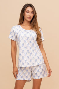Pijama damă cu mânecă lungă „Midnight Star"