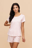 Pijama damă cu mânecă lungă „Midnight Star"