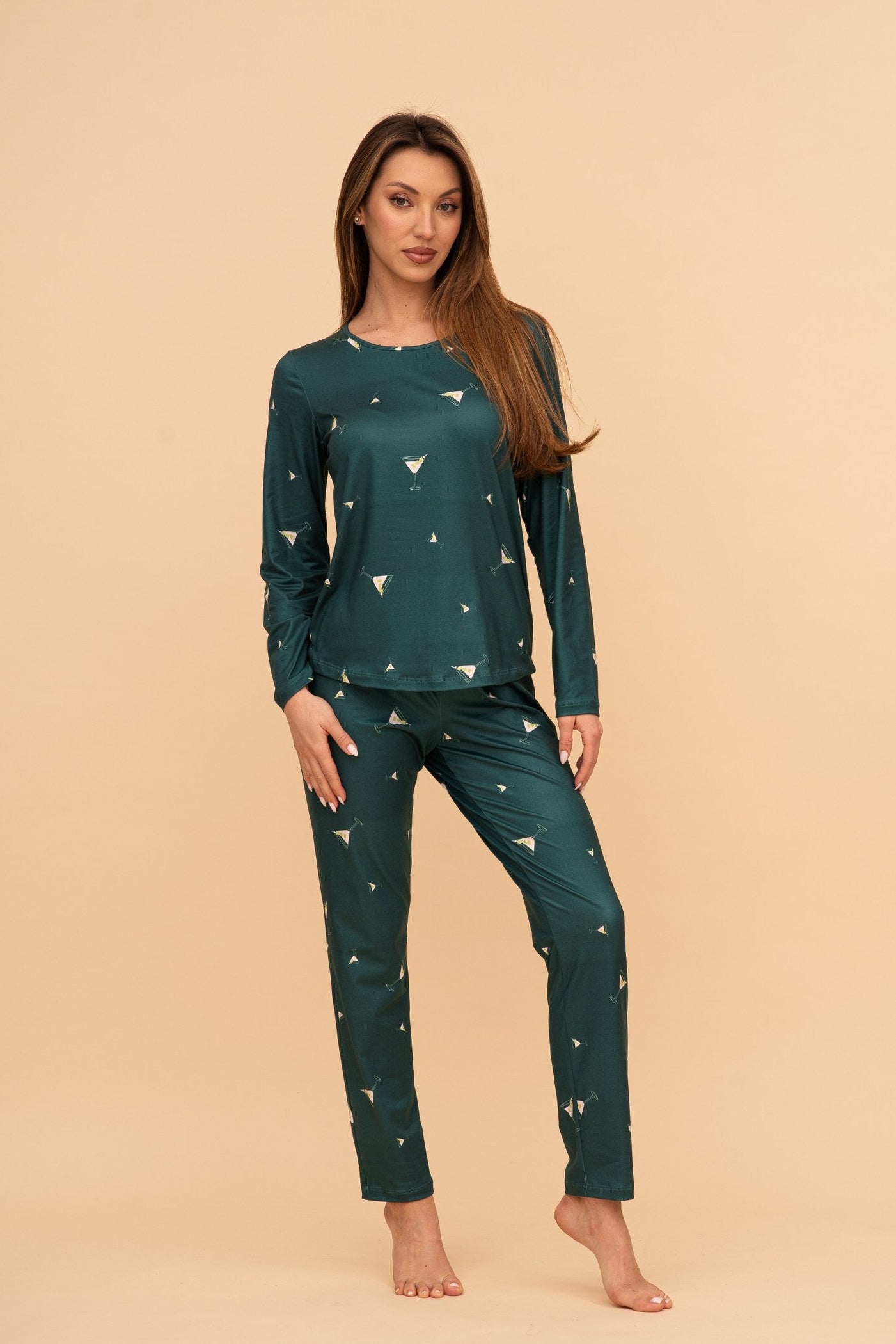 Pijama damă cu mânecă lungă „After Hours"