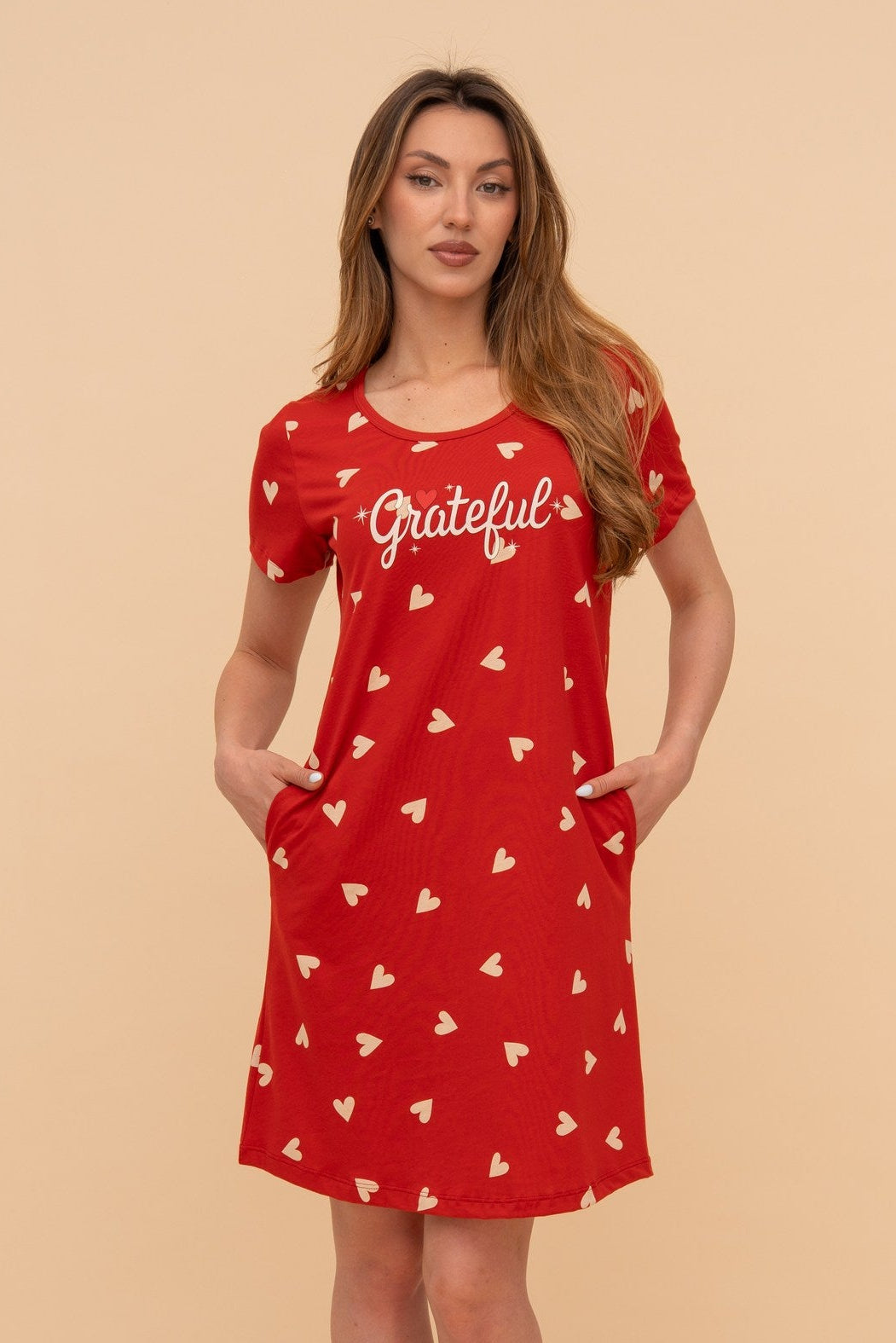 Pijama damă bumbac cu mânecă scurtă „Purse Puppy"