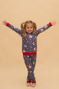 Pijama fete din bumbac „Christmas Sweater”