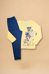 Pijama pentru copii din bumbac "Pup pals"