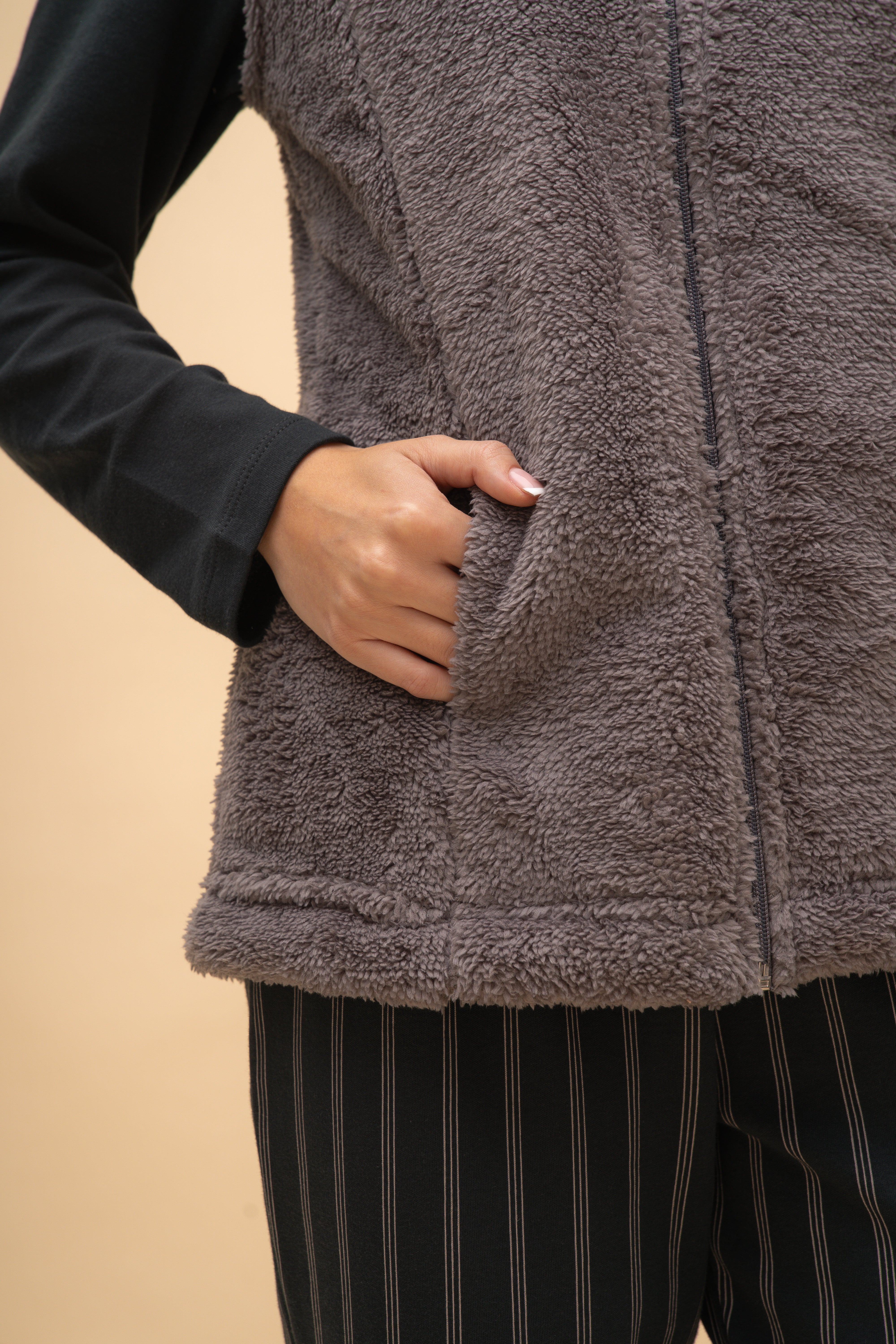 Vestă „Cozy” (Grafit)