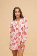 Нощница от памук Иватекс Abstract SKU 854E