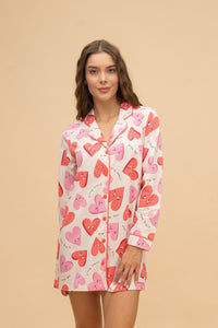 Нощница от памук Иватекс Abstract SKU 854E