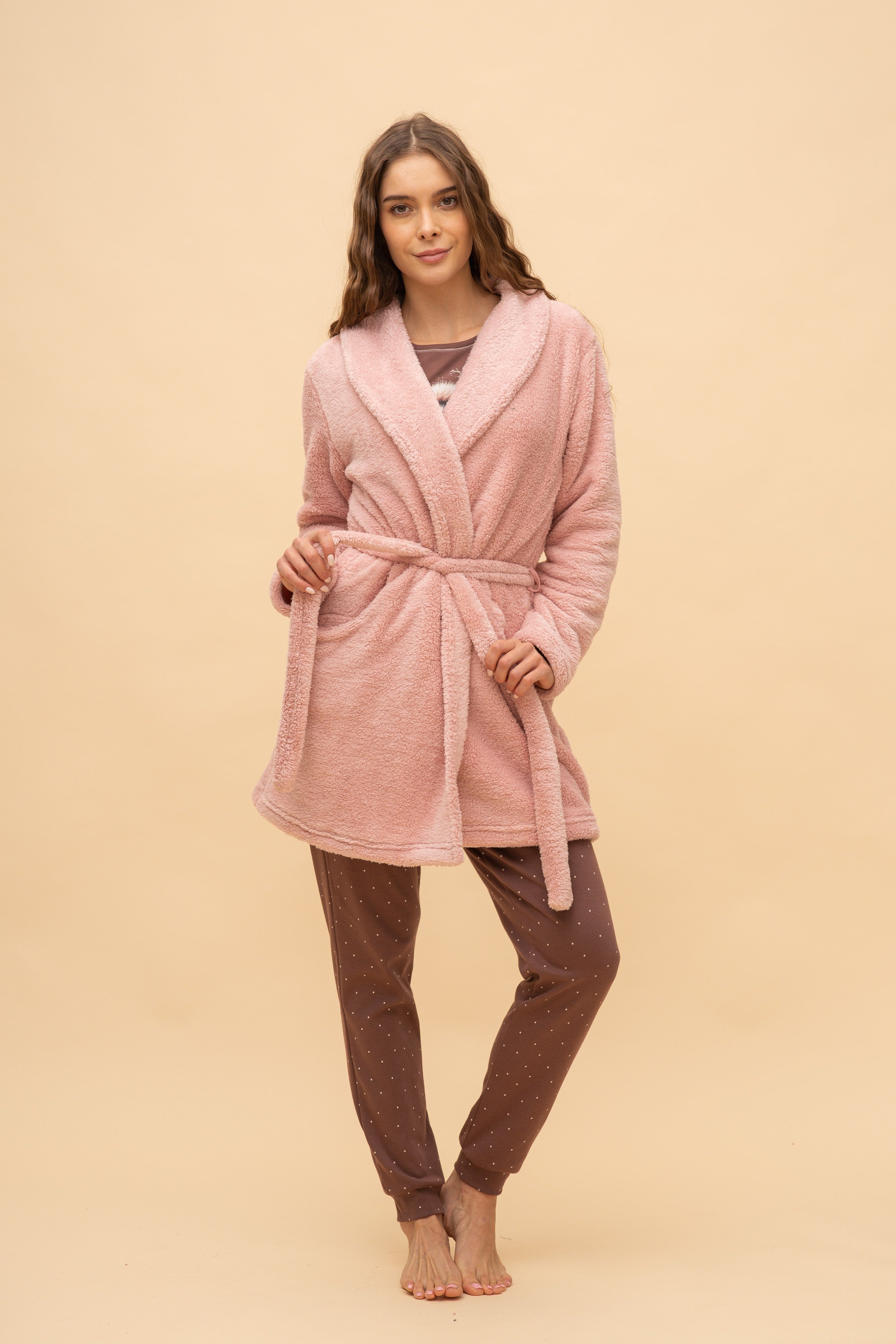Halat „Cozy” (Roz deschis)