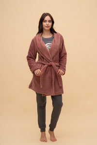 Halat „Cozy” (Roz închis)